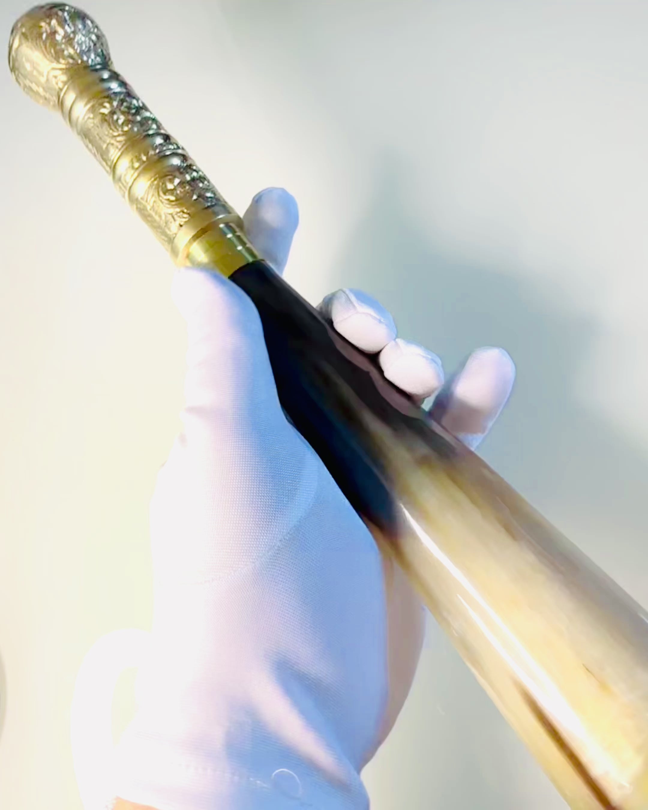 Premium-Schuhlöffel "Eleganz Rajput" mit Gravuroption