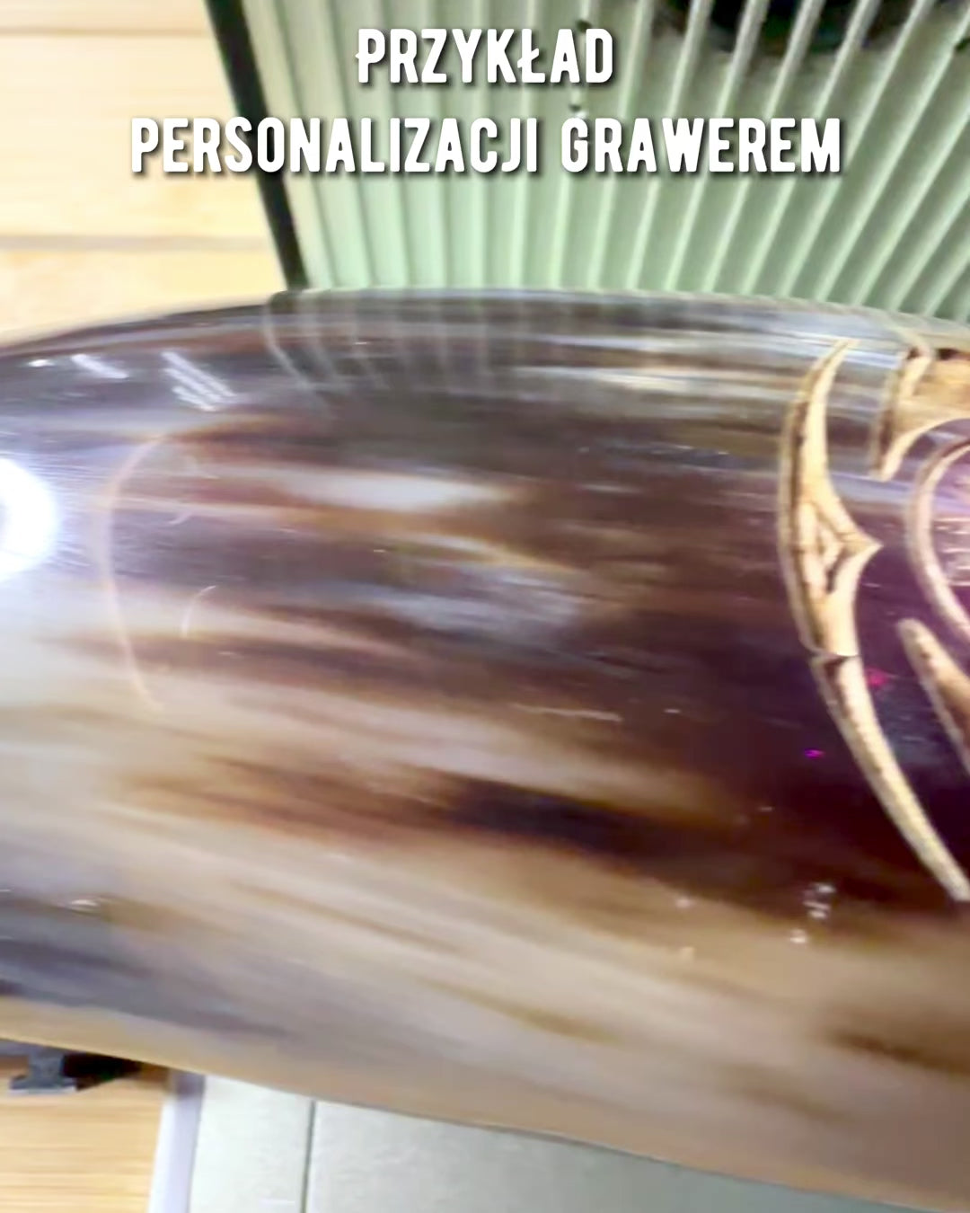 Hornbecher "Viking Valor" - Handgraviert, Premium Qualität - 4 Varianten zur Auswahl