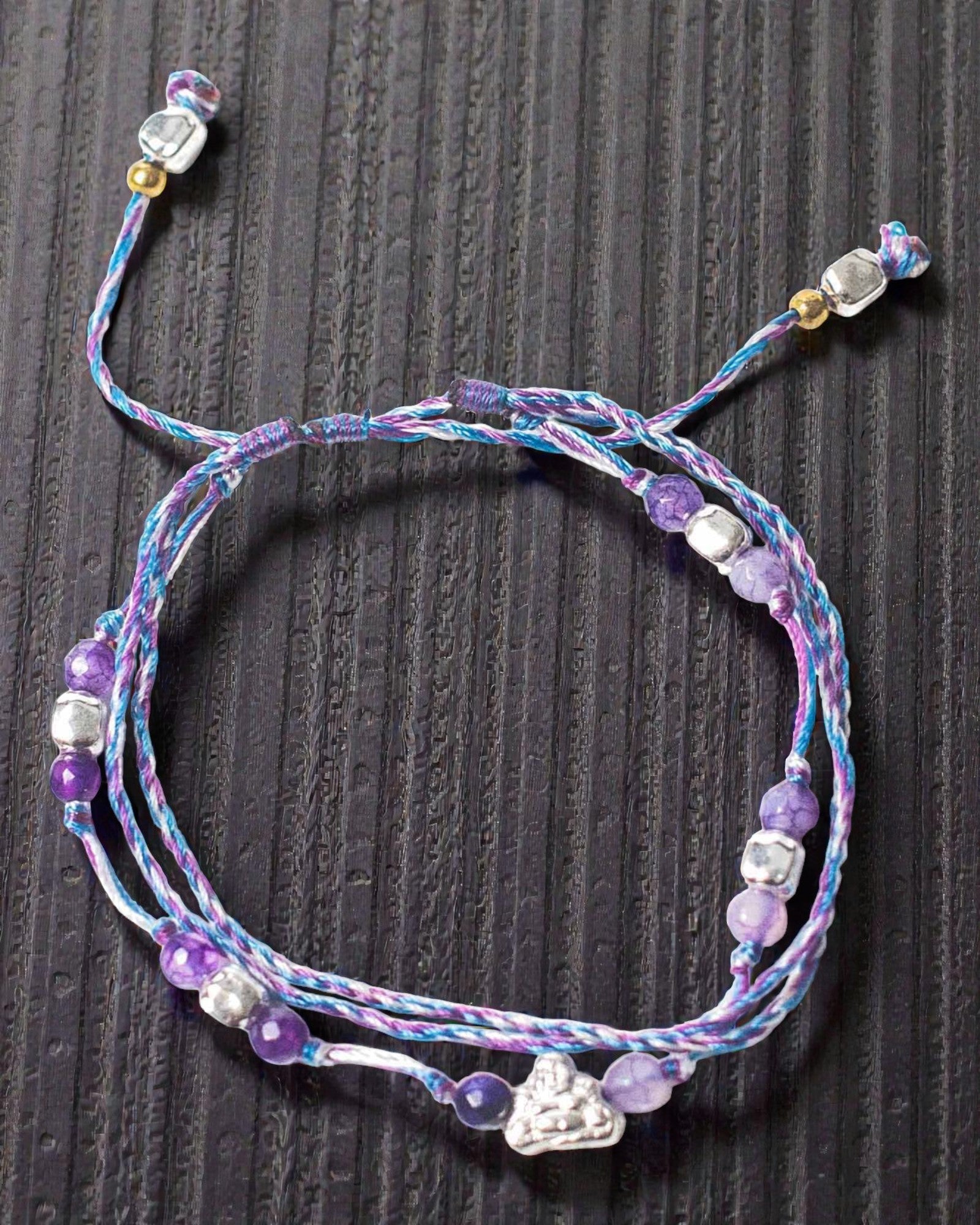 Tempel-Schnurarmband - Schutz & Glück