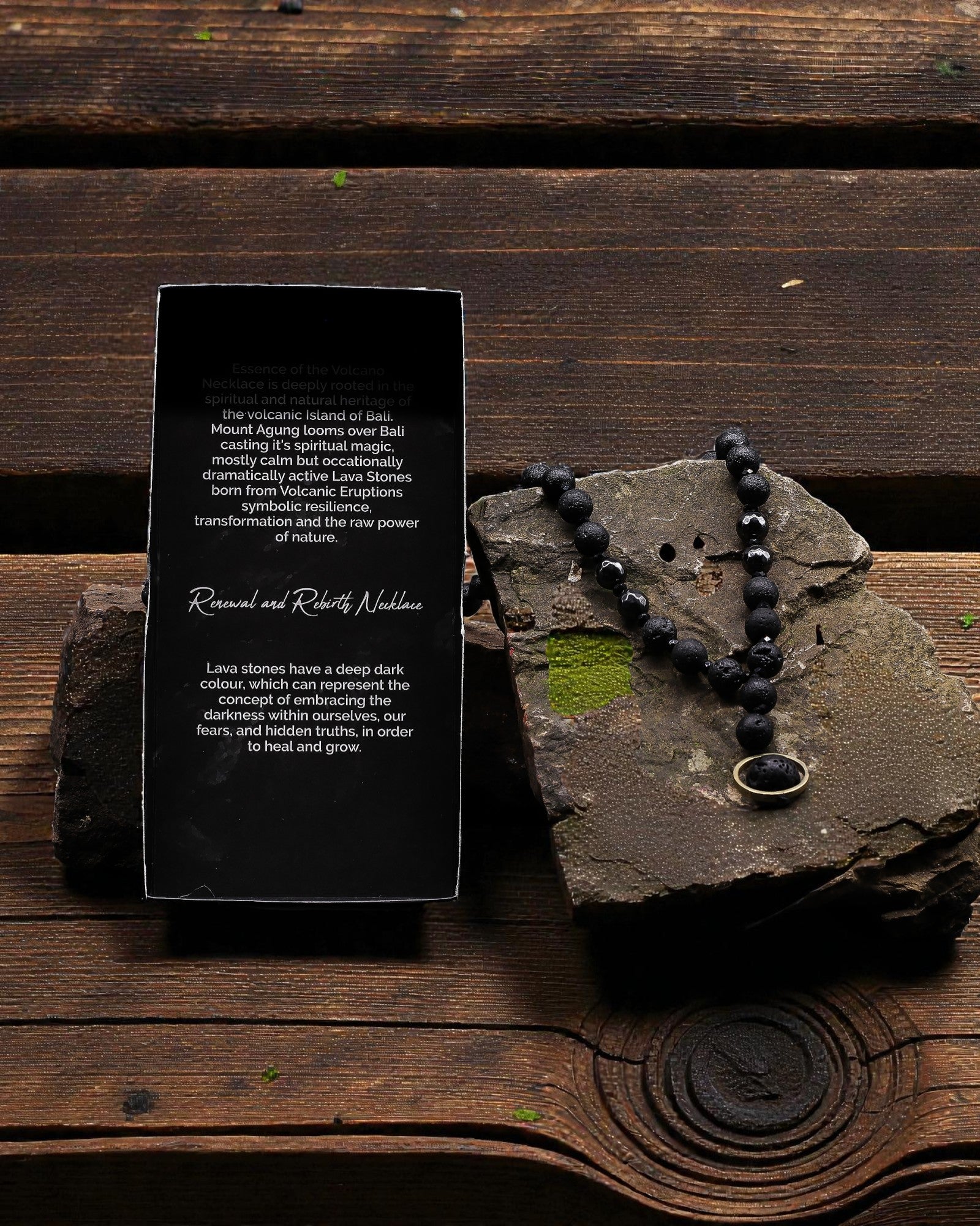 Halskette Essenz des Vulkans – Wiedergeburt und Erneuerung