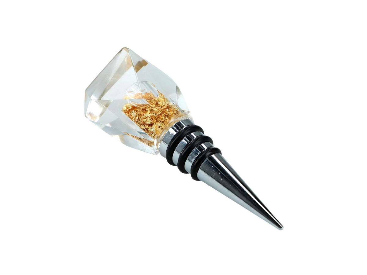Flaschenverschluss mit Goldpartikeln 10.5 cm Länge