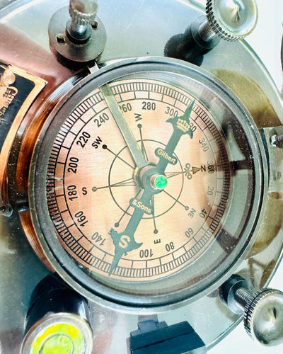 Antiker Premium-Navigationskompass mit Gravurmöglichkeit – Handgefertigt