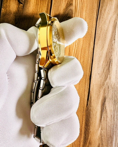 Herren-Quarzuhr "Vision Sport" – Beidseitig Transparent aus Aluminium