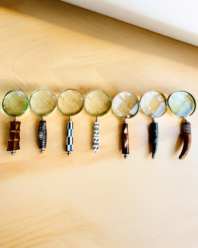 Große Retro-Lupe, Möglichkeit zur Personalisierung als Geschenk mit Gravur - Auswahlmöglichkeiten verfügbar