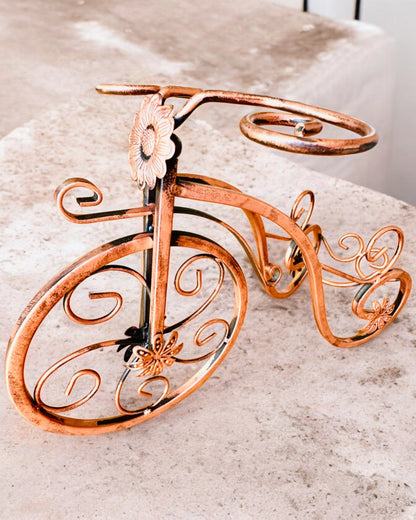 Fahrrad-Weinregal "WineCycle" - Möglichkeit zur Personalisierung mit Gravur als Geschenk