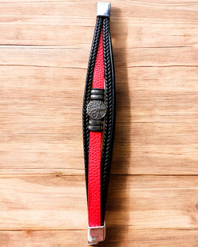 Armband "Baum des Lebens" mit Personalisierungsmöglichkeit als Geschenk, 3 Farbvarianten