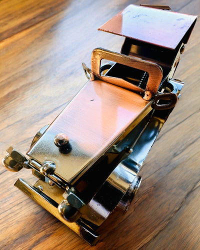 Retro Klassisches Auto, Auto, aus Eisen - Kollektion "Vintage Drive", Automodell, Personalisierung mit Gravur als Geschenk