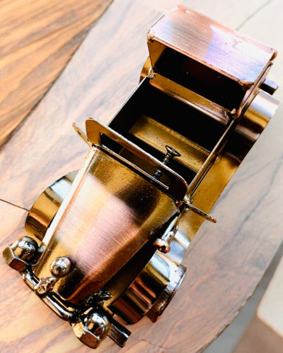 Retro Klassisches Auto, Auto, aus Eisen - Kollektion "Vintage Drive", Automodell, Personalisierung mit Gravur als Geschenk