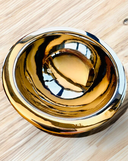 Dekorative Schale "Jelenie Trofeum" – Handarbeit aus Indien, Personalisierung mit Gravur