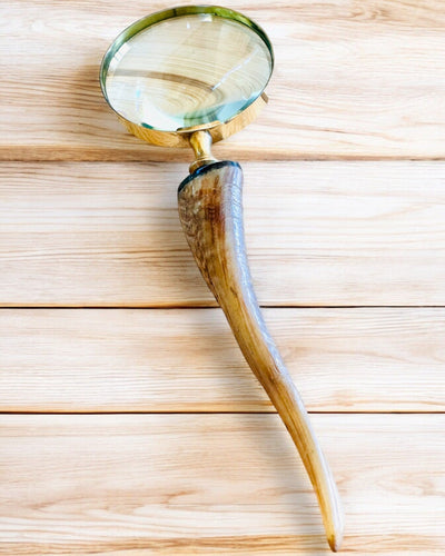 Große Retro-Lupe, Möglichkeit zur Personalisierung als Geschenk mit Gravur - Auswahlmöglichkeiten verfügbar