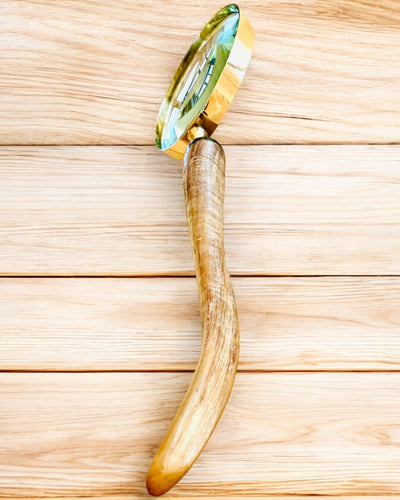 Große Retro-Lupe, Möglichkeit zur Personalisierung als Geschenk mit Gravur - Auswahlmöglichkeiten verfügbar