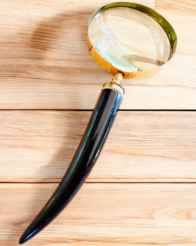 Große Retro-Lupe, Möglichkeit zur Personalisierung als Geschenk mit Gravur - Auswahlmöglichkeiten verfügbar