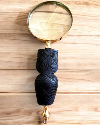 Große Retro-Lupe, Möglichkeit zur Personalisierung als Geschenk mit Gravur - Auswahlmöglichkeiten verfügbar