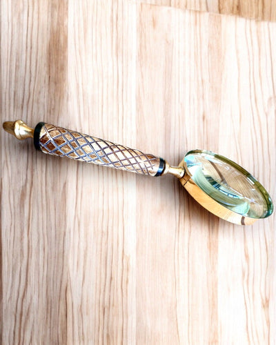 Große Retro-Lupe, Möglichkeit zur Personalisierung als Geschenk mit Gravur - Auswahlmöglichkeiten verfügbar