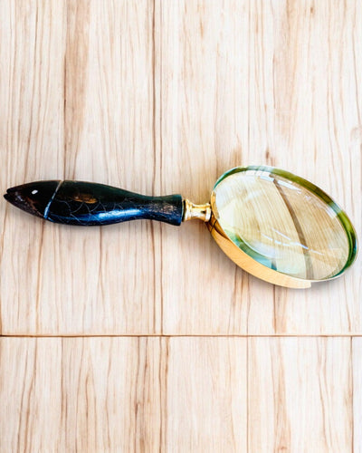 Große Retro-Lupe, Möglichkeit zur Personalisierung als Geschenk mit Gravur - Auswahlmöglichkeiten verfügbar