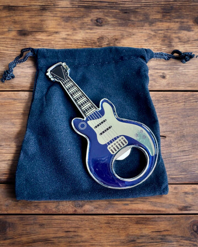 Flaschenöffner Gitarre Rock'n'Open, 2 Varianten, Personalisierung mit Gravur als Geschenk