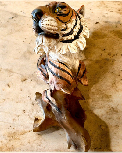 Statuette "Tiger König des Dschungels" mit Gravuroption, Figur 29 cm hoch, Dekoration als Geschenk