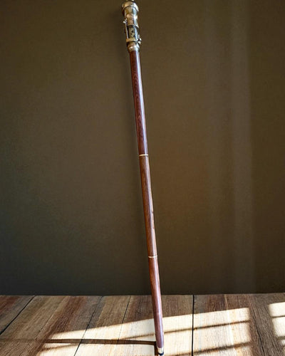 Navigator-Stock 2.0 mit Kompass und verstecktem Fernrohr, personalisierbar mit Gravur als Geschenk