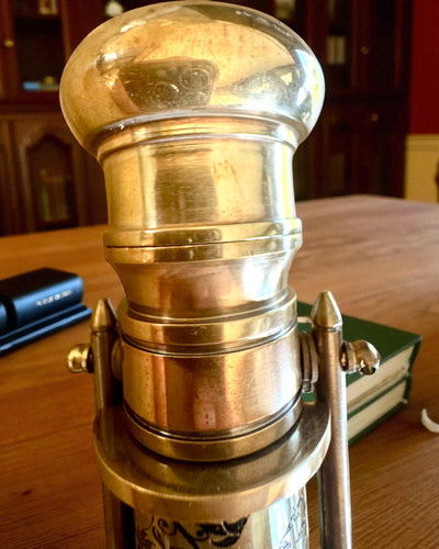 Navigator-Stock 2.0 mit Kompass und verstecktem Fernrohr, personalisierbar mit Gravur als Geschenk