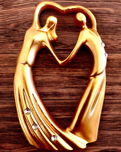 Figur Symbol der Liebe - „Ewige Nähe” als Geschenk, Personalisierung mit Gravur