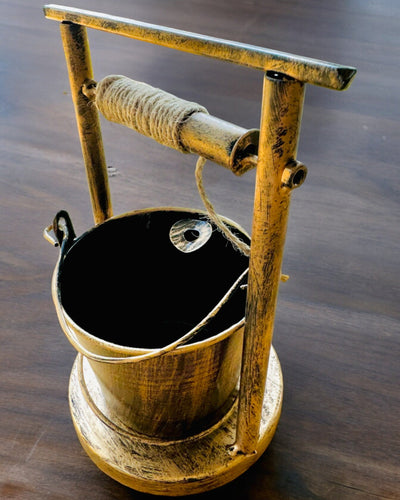 Stilvoller Metall-Aschenbecher "Rustic Charm" 19-23 cm Höhe, 8 Varianten zur Auswahl, Gravur auf Wunsch