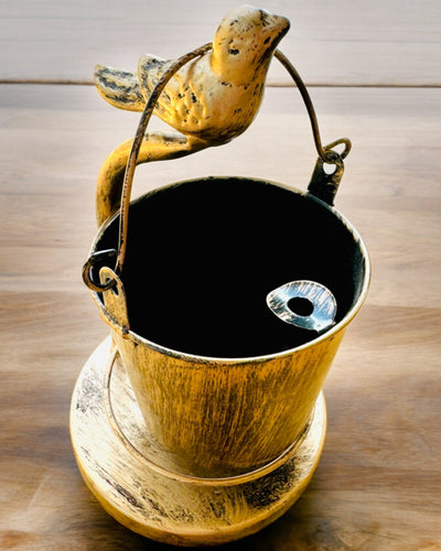 Stilvoller Metall-Aschenbecher "Rustic Charm" 19-23 cm Höhe, 8 Varianten zur Auswahl, Gravur auf Wunsch