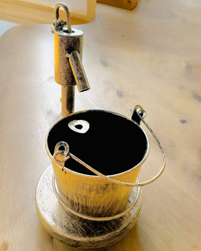 Stilvoller Metall-Aschenbecher "Rustic Charm" 19-23 cm Höhe, 8 Varianten zur Auswahl, Gravur auf Wunsch