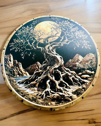 Anhänger "Magische Kreise der Natur" - Möglichkeit zur Personalisierung mit Gravur. 3 Varianten zur Auswahl