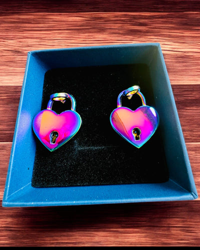 Mini-Liebesschlösser Herz DeLuxe, Set aus 2 Schlössern mit Schlüsseln, 6 Varianten zur Auswahl, Personalisierung mit Gravur als Geschenk möglich