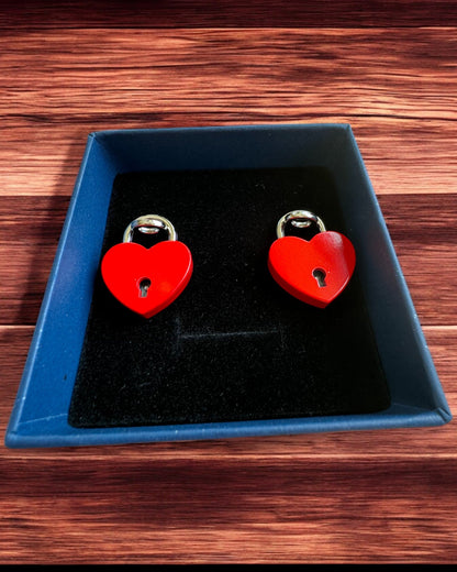 Miłosne Mini Kłódki Serce DeLuxe - Set aus 2 Schlössern mit Schlüsseln, 6 Varianten zur Auswahl, Möglichkeit der Personalisierung mit Gravur als Geschenk