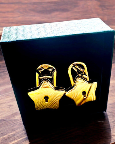 2 Sternen-Mini-Schlösser mit Gravur – Sichern Sie Ihre Träume, personalisiert als Geschenk, 2 Farbvarianten zur Auswahl