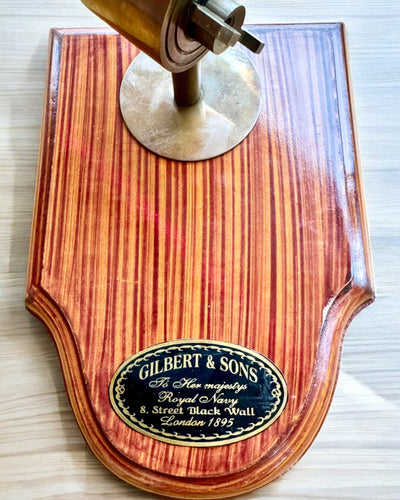 Handwerkslupe "Royal Magnifier" mit Ständer und verstellbarer Halterung - Möglichkeit zur Personalisierung mit Gravur als Geschenk