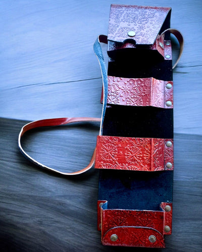 Lederetui, Hülle für Spazierstöcke - Möglichkeit zur Personalisierung mit Gravur als Geschenk