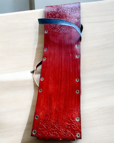 Lederetui, Hülle für Spazierstöcke - Möglichkeit zur Personalisierung mit Gravur als Geschenk