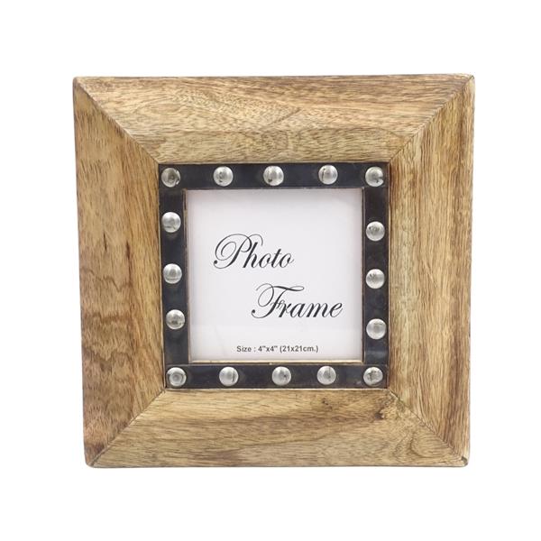 Holz-Bilderrahmen 30071 - Fotoformat 10x10cm