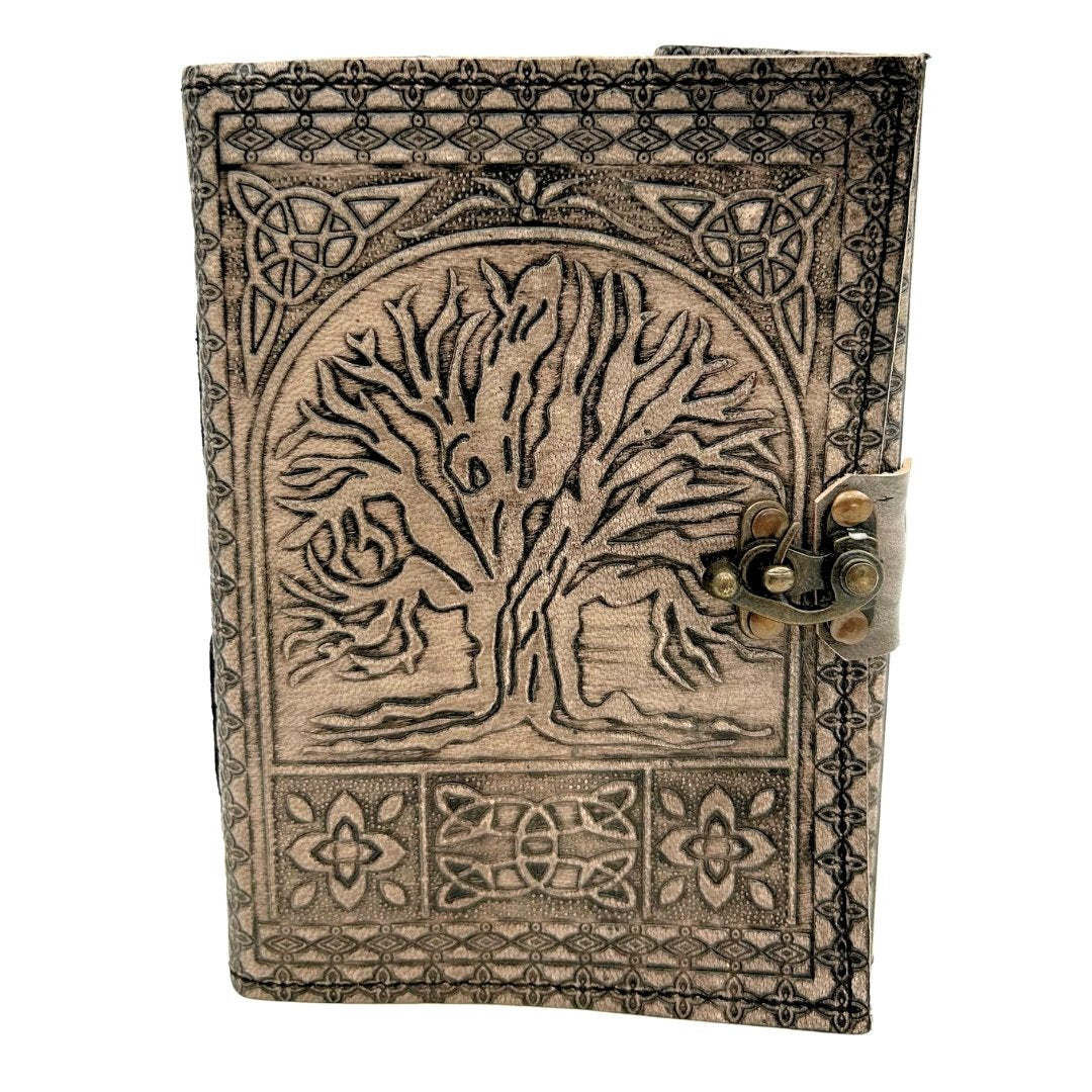 Retro-Ledernotizbuch Baum des Lebens – 200 Seiten 125 GSM - H019