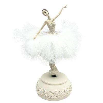 Spieluhr Ballerina Schneekönigin, beweglich, 23,5 cm – MP-19009