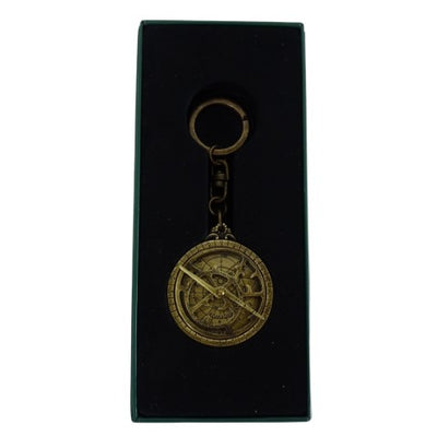 Premium-Schlüsselanhänger Astrolabium aus Messing - Geschenk Astronomie – H80