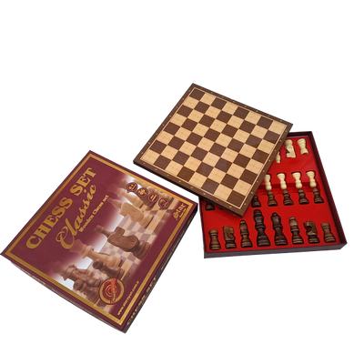 Klassisches Holzschach - 27 x 27 cm – 1050743
