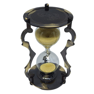 Elegante dekorative Messing-Sanduhr 5 min - NC2677