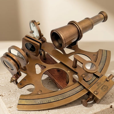 Großer Messing-Sextant – Geschenk für Segler - NSHB