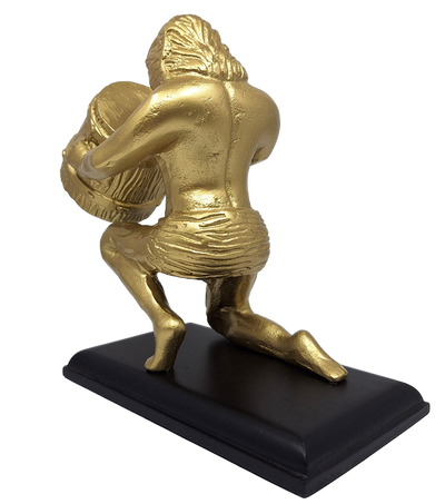 Goldene Dekofigur - Wassermann- AQU2