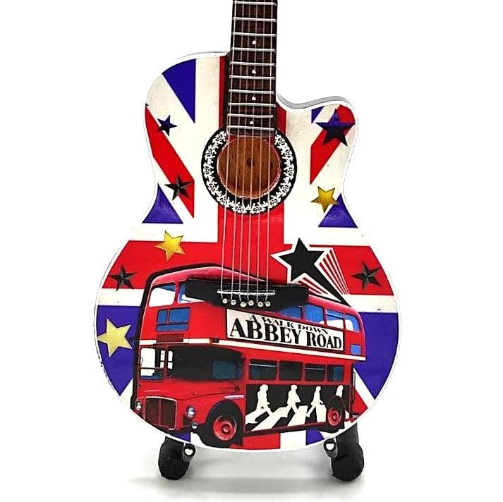 Mini-Gitarre im Stil von The Beatles - Abbey Road - MGT-5159