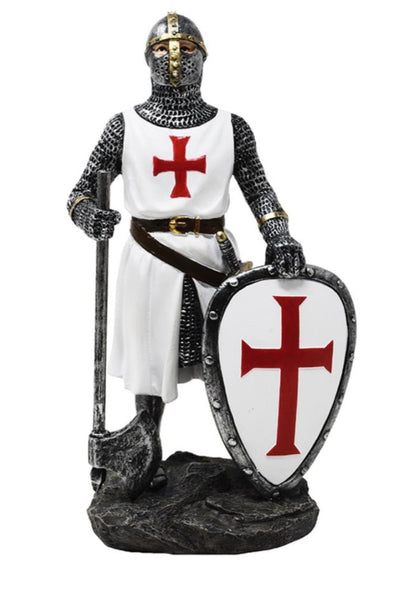Templer-Ritter-Figur 18,5 cm – Polyresin – MC-23134