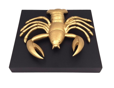 Krebs - goldene Dekofigur – CAN2