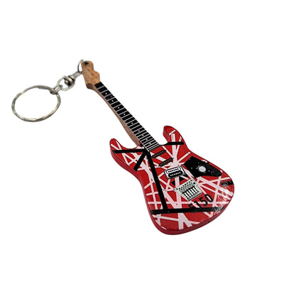 Schlüsselanhänger – Van-Halen-Gitarre – Schlüsselanhänger für Rockfans – EGK-1167