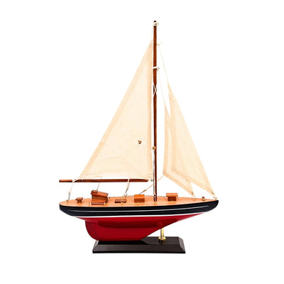 Holzmodell einer Segelyacht - F1705