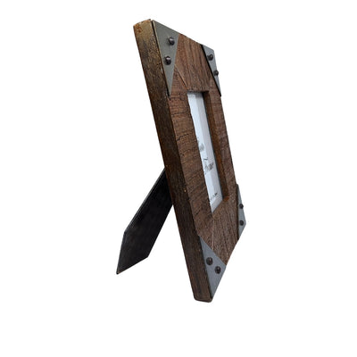 Holz-Bilderrahmen 10x15 cm Vintage – Mangoholz
