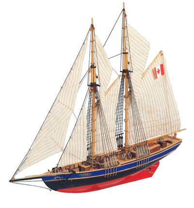 Bluenose II – Schoner - Holzmodell zum Zusammenkleben