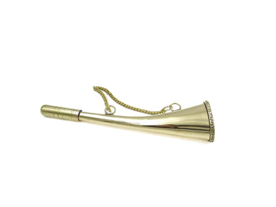 Signalhorn aus Messing mit Kette - Nebelhorn MIKB10/8